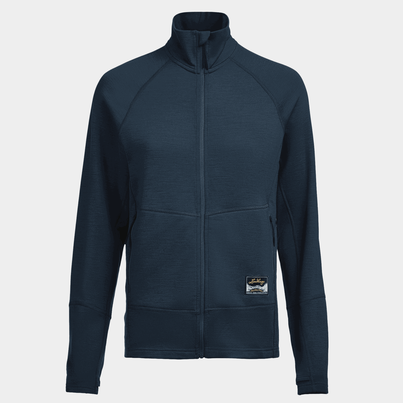 Tived Merino Full Zip ulljacka, dam - full image 2