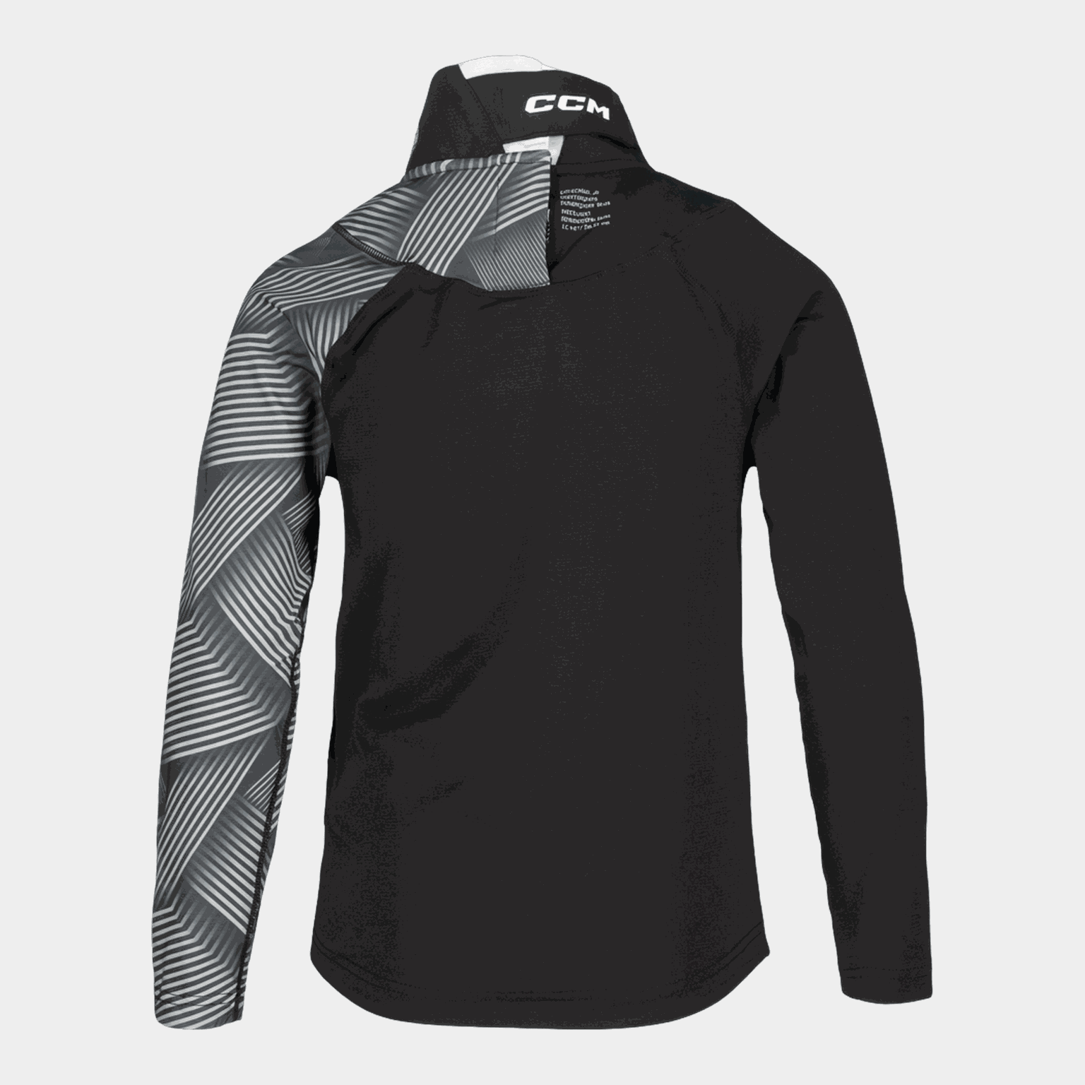 Base Layer Neck Guard Shirt 26/27, kompressionströja, junior - full image 3