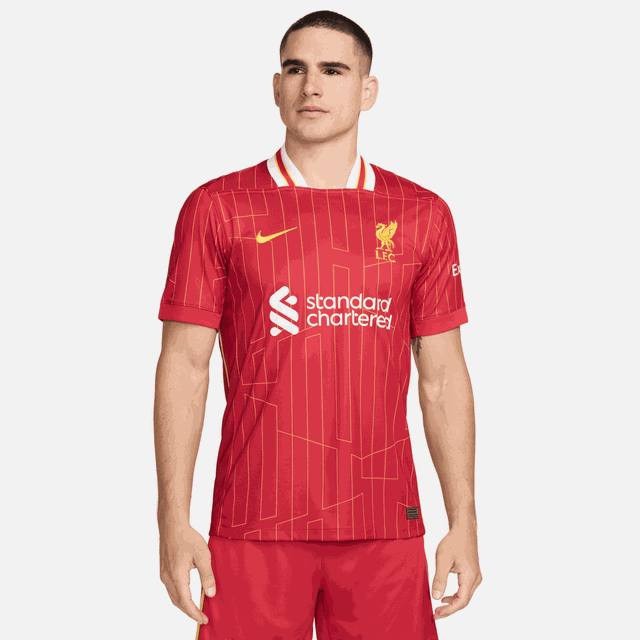 Liverpool FC Dri-FIT Stadium Jersey Short Sleeve Home, fotballsställ, herr - Premier League