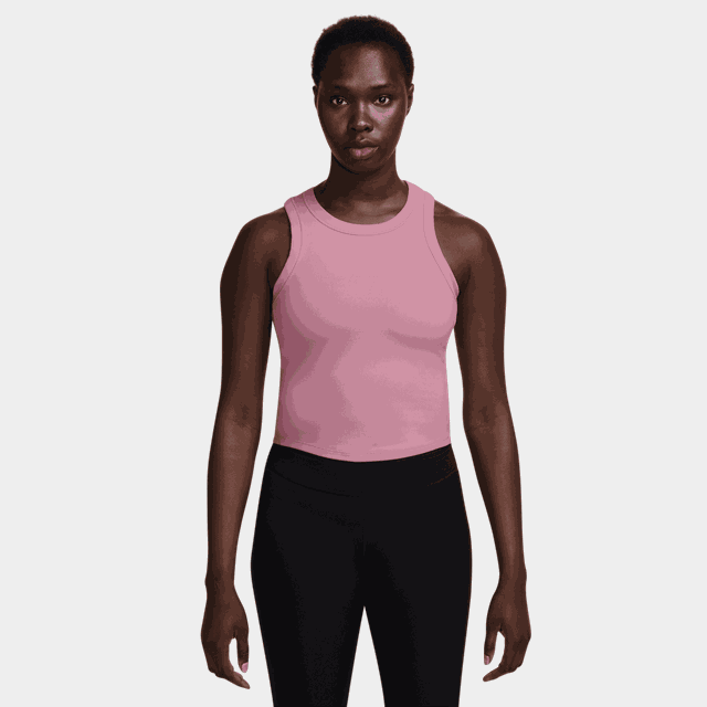 One Fitted Dri-FIT Crop Tank, linne, dam - Linnen