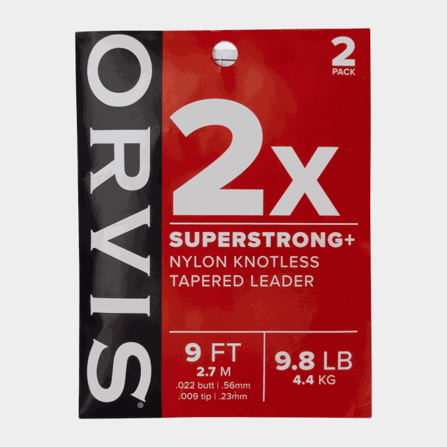 Super Strong Plus Leaders 9' 2x, tafs - Fluglina