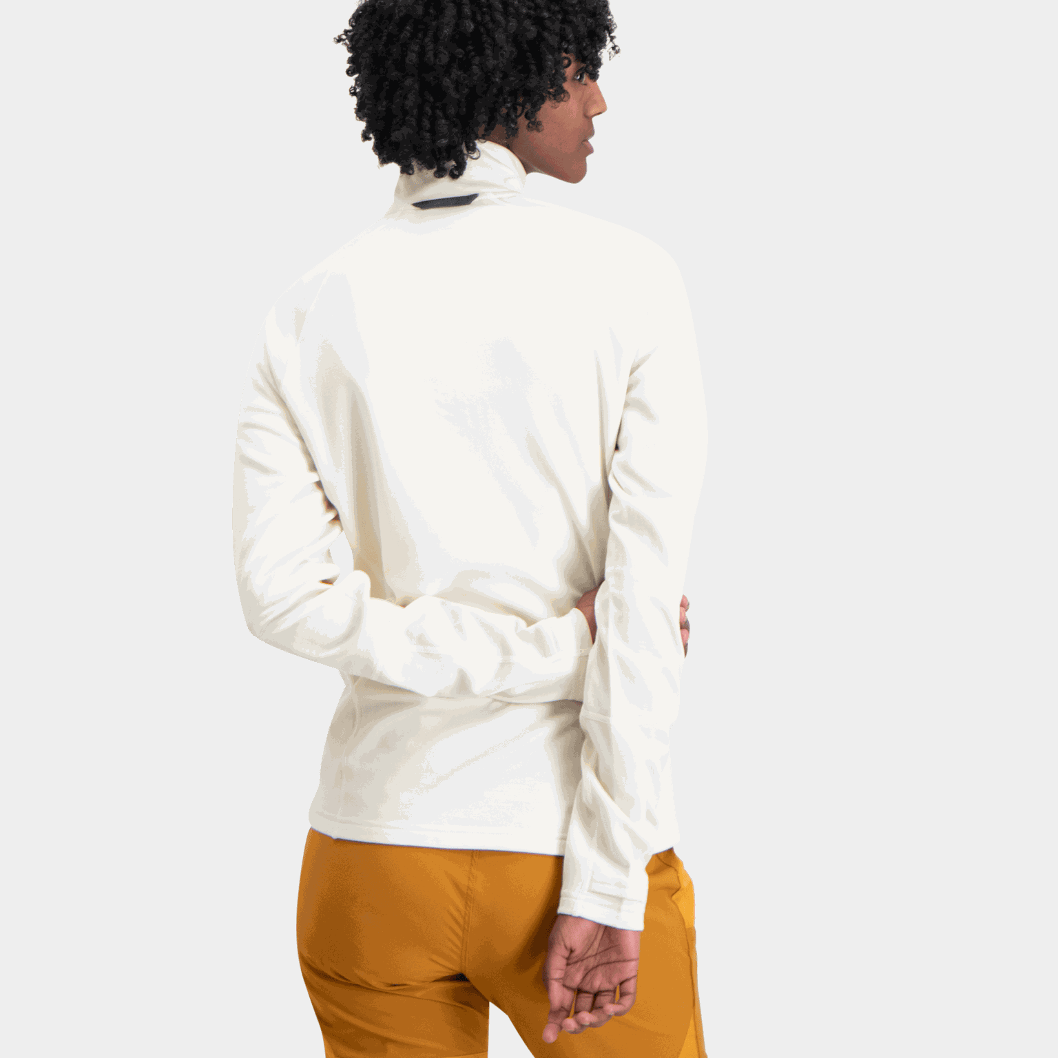 Tived Merino Full Zip ulljacka, dam - full image 2