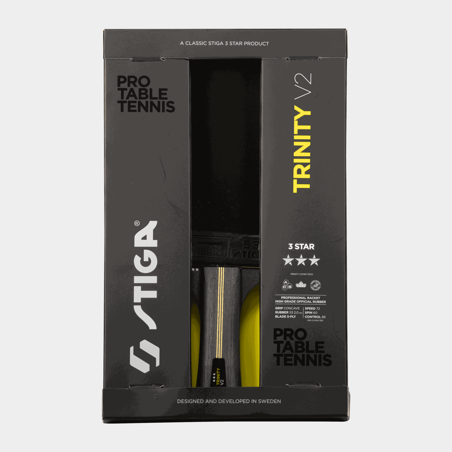Bat Trinity V2, 3-X, bordtennisracket - full image 4