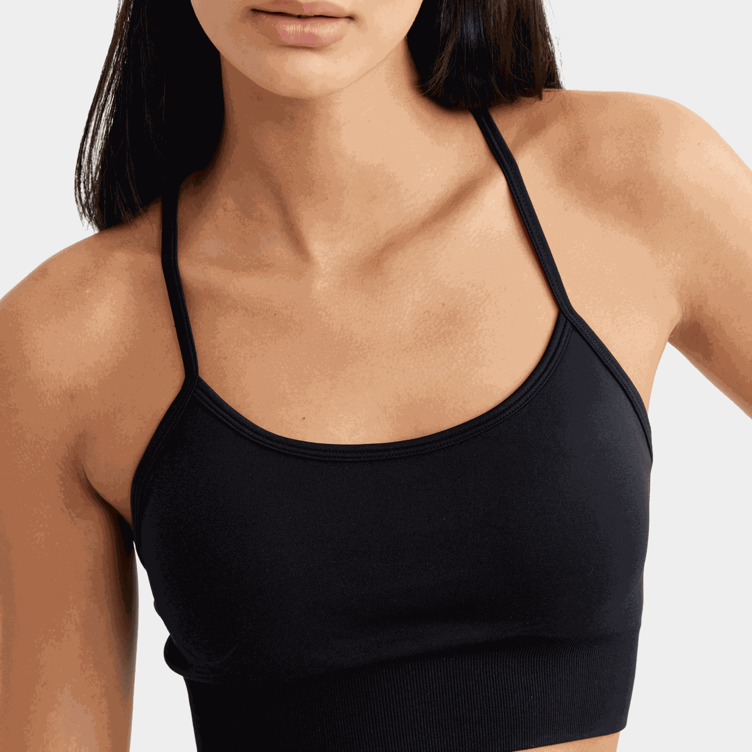Signature seamless bra, tränings-bh, dam - full image 4