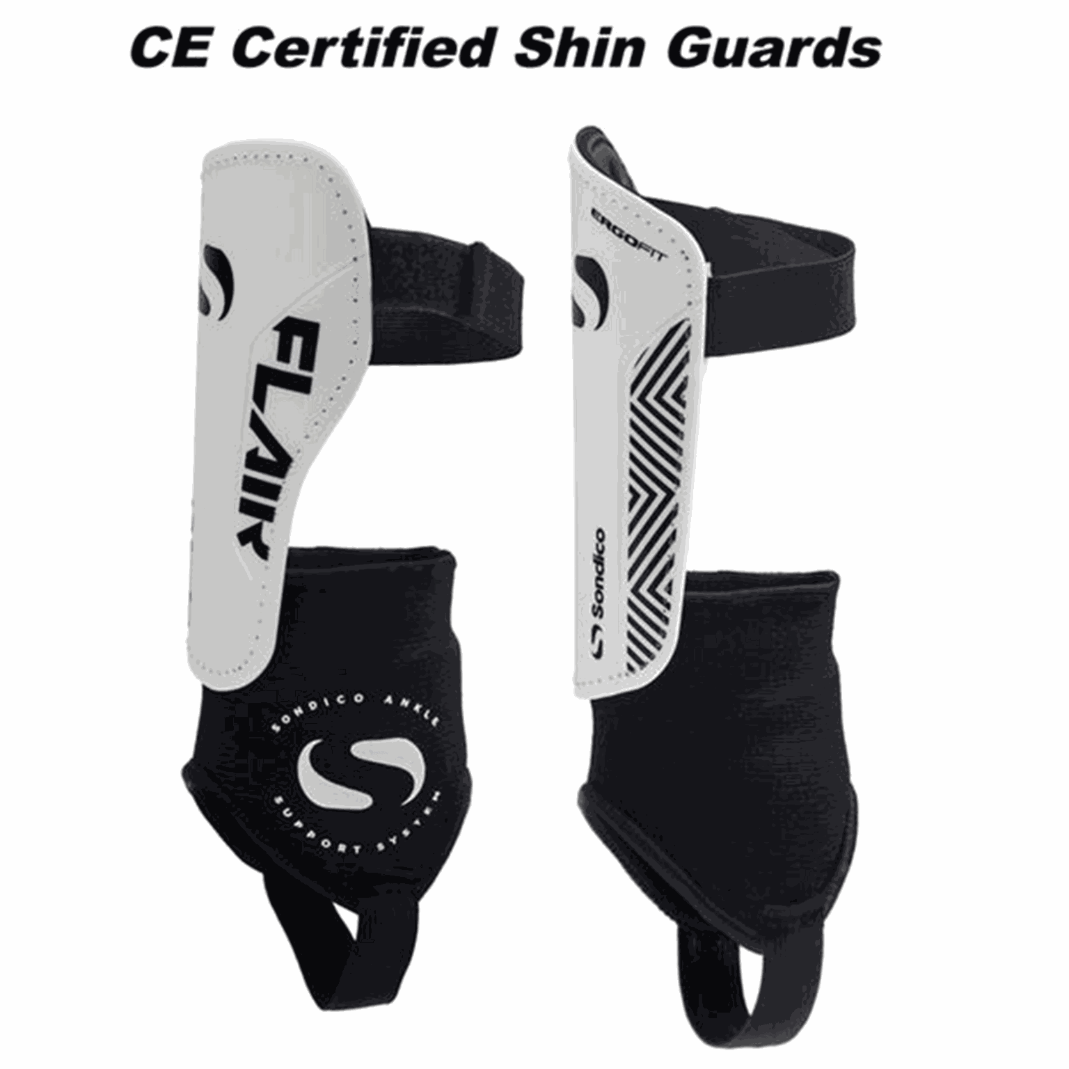 Flair Ankle Shin Guards, benskydd - full image 3