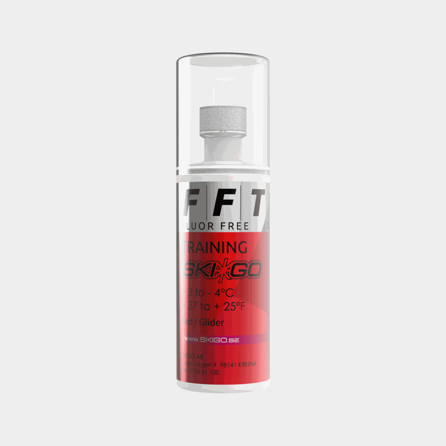 Glider FFT Fleeting Red +3/-4 100ml 25/26, flytande glider - full image 1