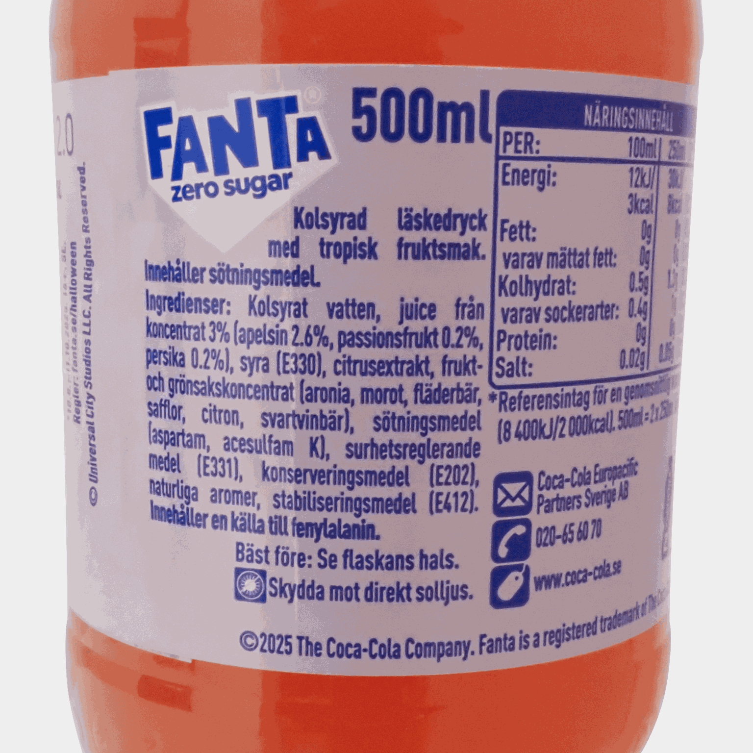 Fanta Exotic Zero 50pet, läsk - full image 2