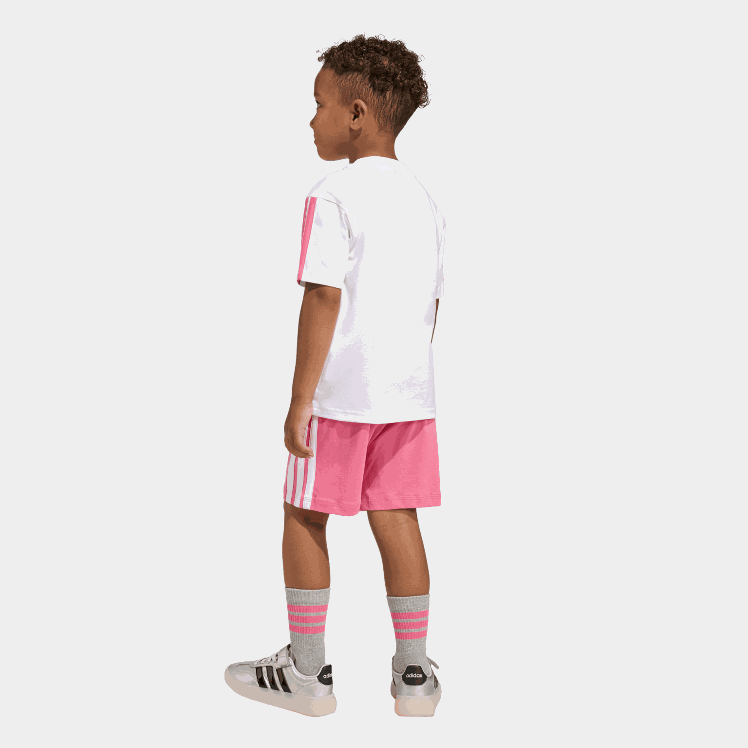 LK 3S T-SET 160, t-shirt och shorts, barn - full image 4