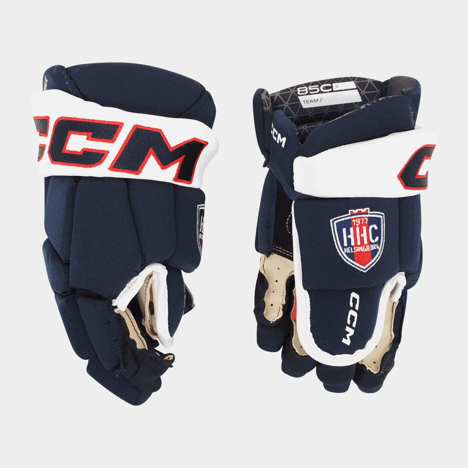 Hg85C - Helsingborgs HC, hockeyhandskar - full image 2