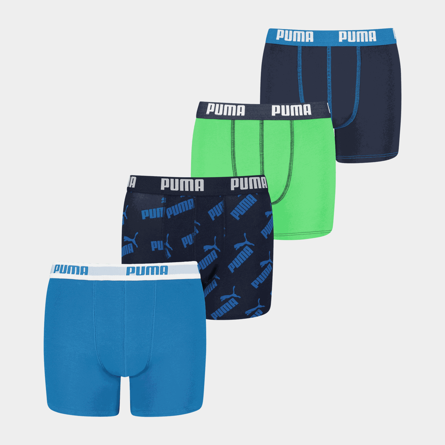 BOYS BASIC BOXER AOP 4P EC, junior - full image 1