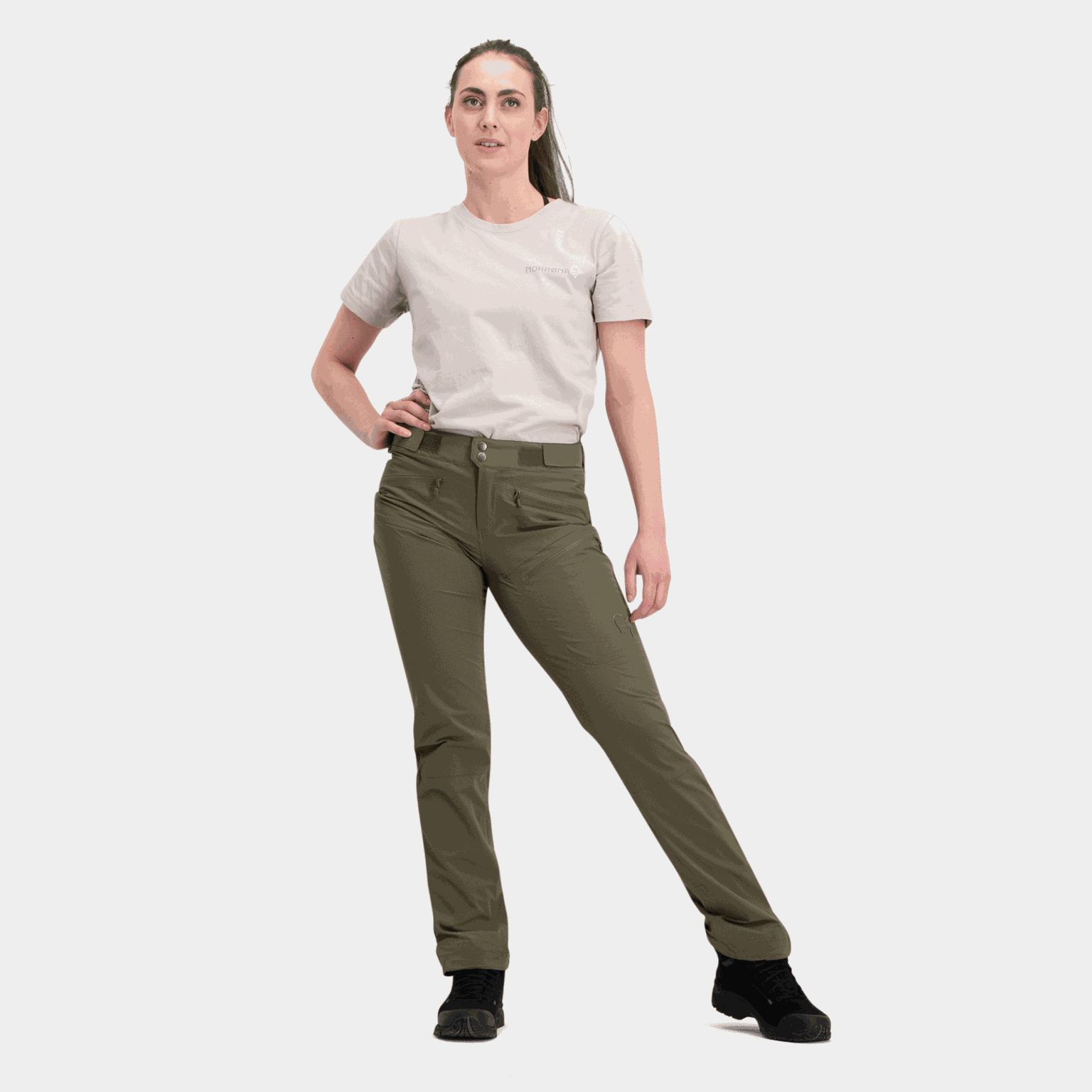 /29 cotton duotone T-shirt, dame - full image 3