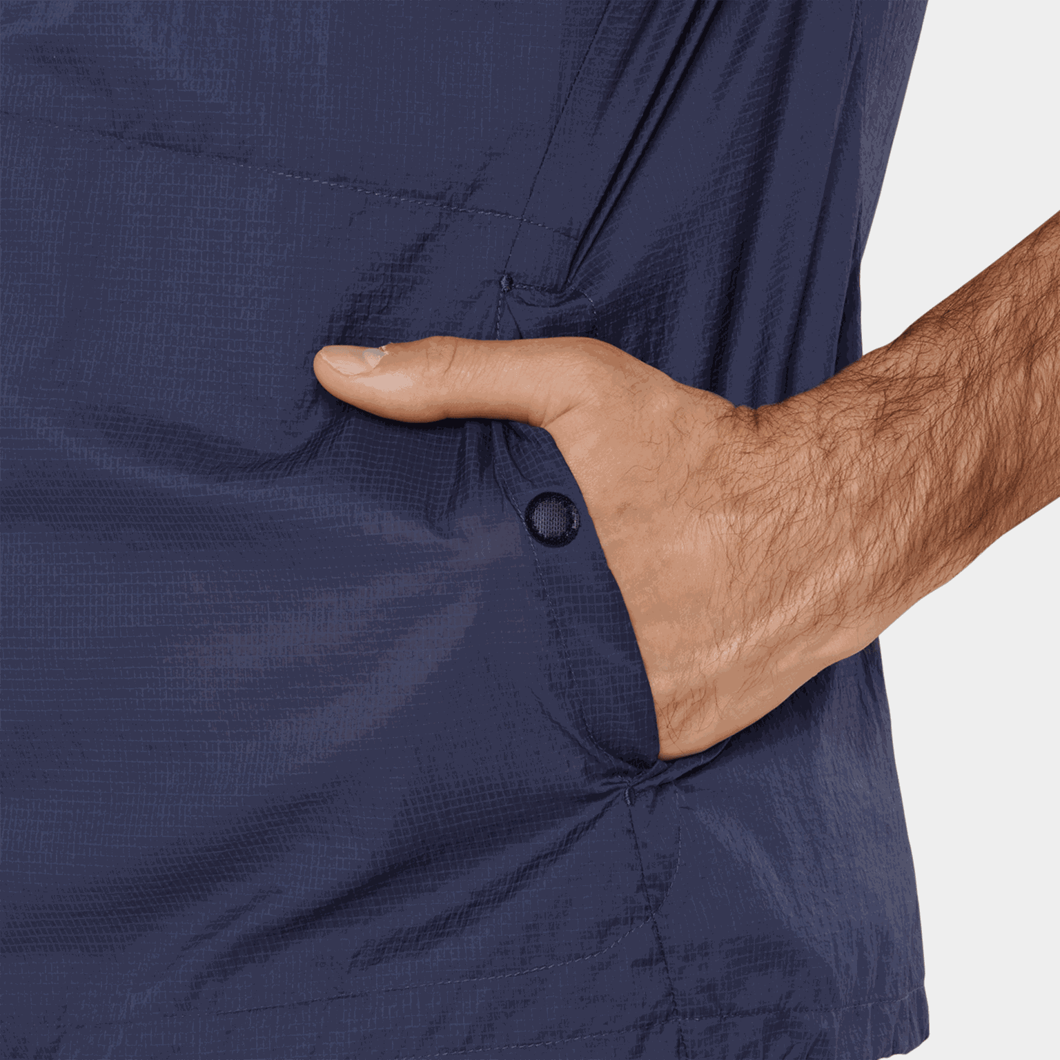 Metarun Packable Gilet, löparväst, herr - full image 4