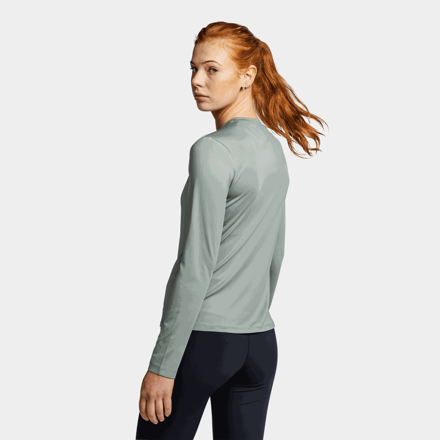 Basic Long Sleeve, träningströja, dam - full image 2
