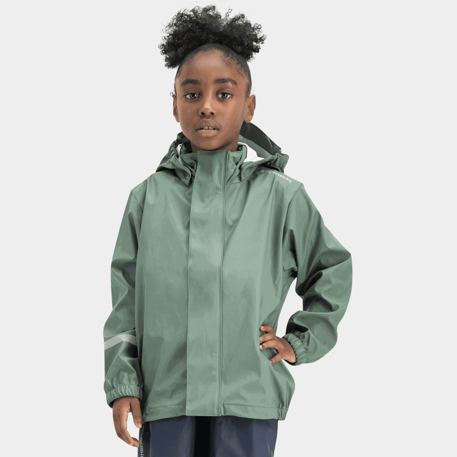Kattegat Rain Jacket, regnjacka, barn - full image 1