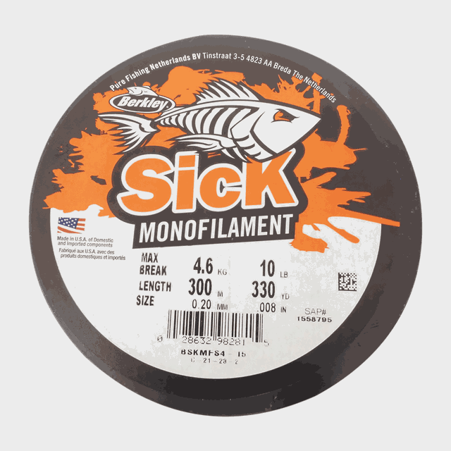 Sick Mono Clear 300m, monofilament - Fiskelina- & Tafs
