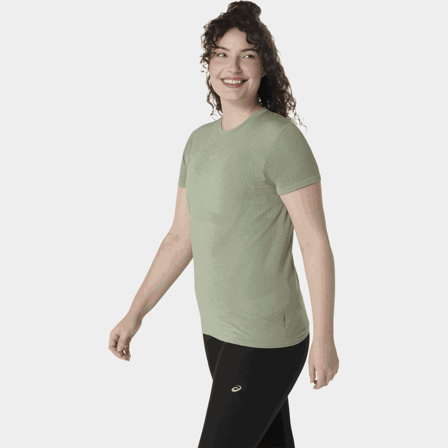 Road Seamless Short Sleeve Short Sleeve Top, träningströja, dam - full image 2