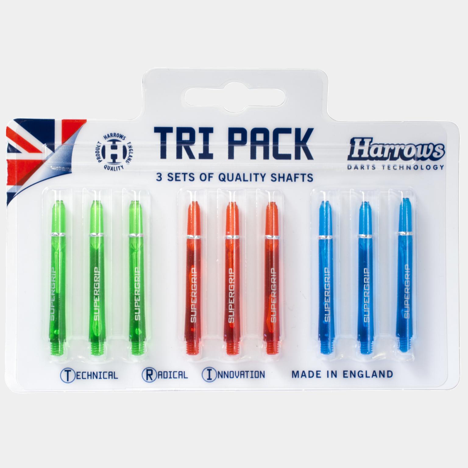 Dart Shafts Supergrip Tri Pack 9 Pcs, darttillbehör - full image 1
