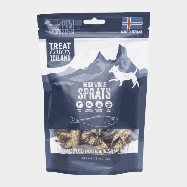 Dried whole Spratz 70 gr, hundgodis - Hundgodis & Snacks