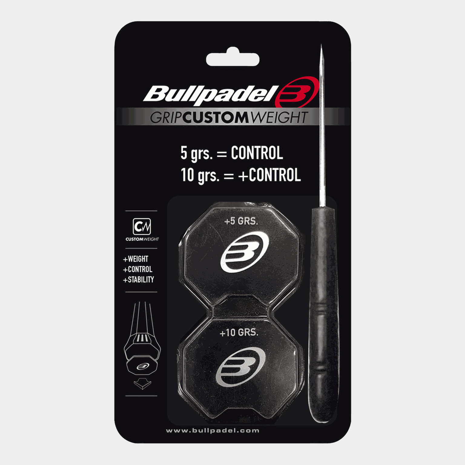 Grip Custom Weight 5/Gr, racketvikter - full image 1