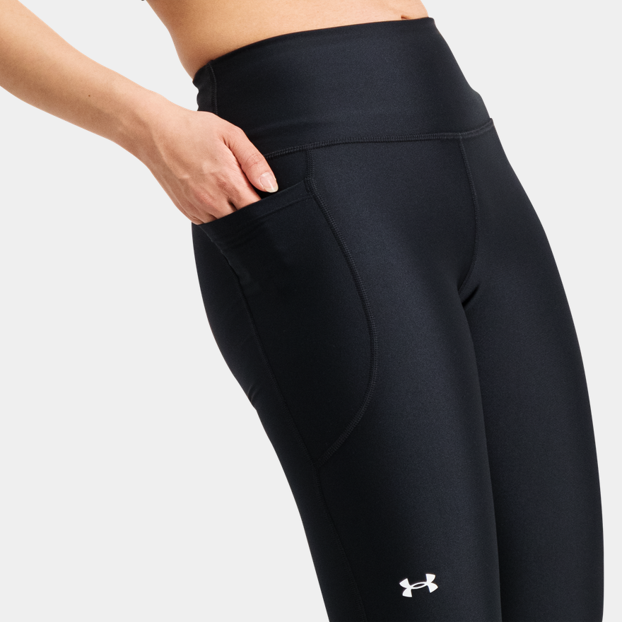 HeatGear® Armour Hi-Rise Leggings, träningstights dam - full image 4