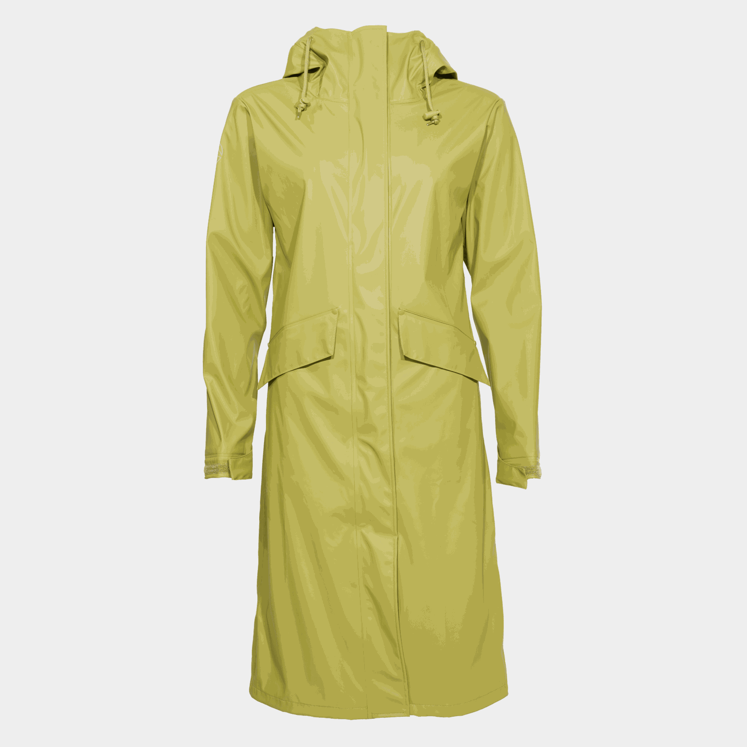 Bergen Long Raincoat regnrock, dam - full image 1