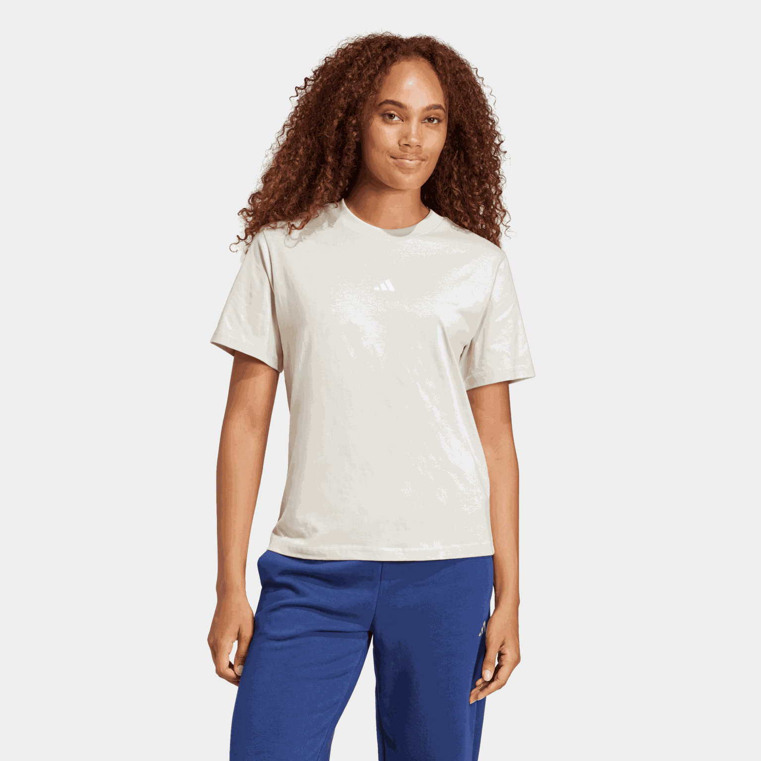 Essentials Small Logo Cotton T-Shirt, t-shirt, dam - full image 1