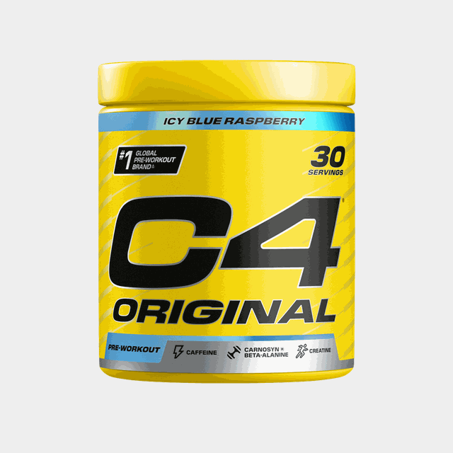 C4 Original Icy Blue Raspberry, Pre-workout-pulver - Pre-Workout