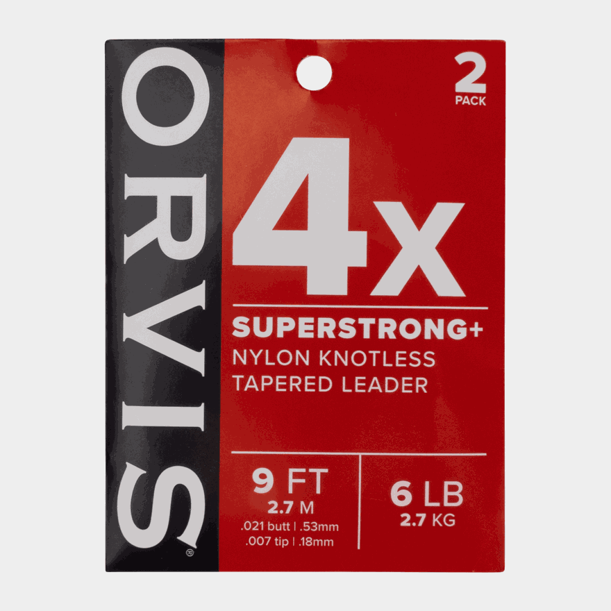 Super Strong Plus Leaders 9' 4x, tafs - full image 1