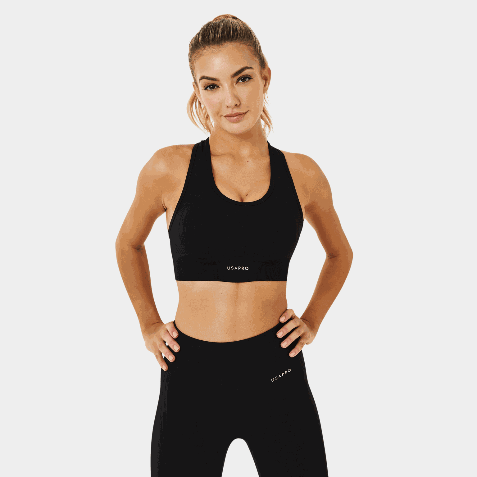 Seamless Crop Bra, sport-bh, dam - full image 2