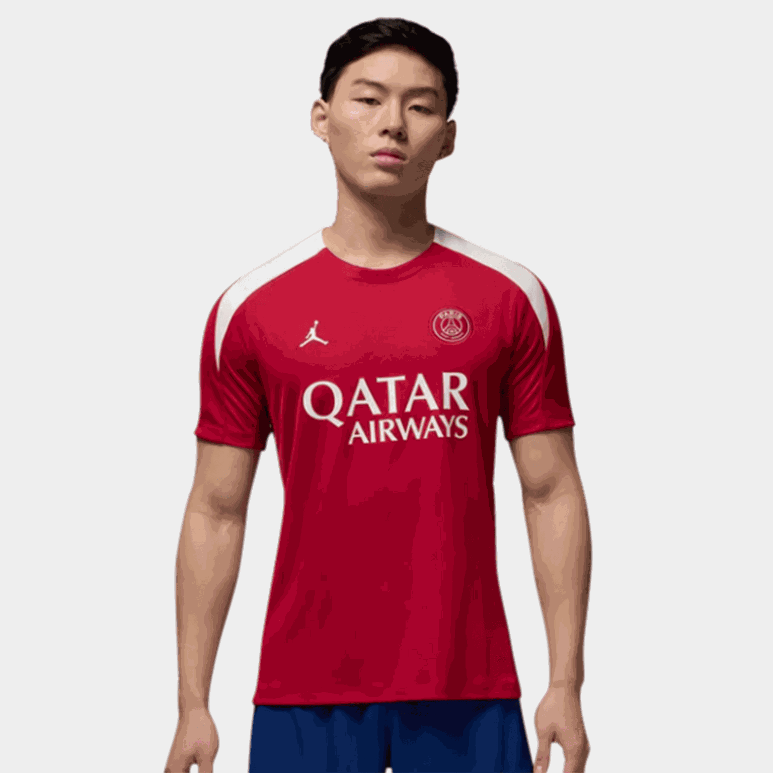PSG Dri-FIT Strike Short Sleeve Top 4Th, träningströja, herr - full image 1