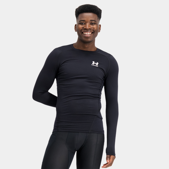 HeatGear® Armour Comp Long Sleeve, kompressionströja, herr - Träningströjor