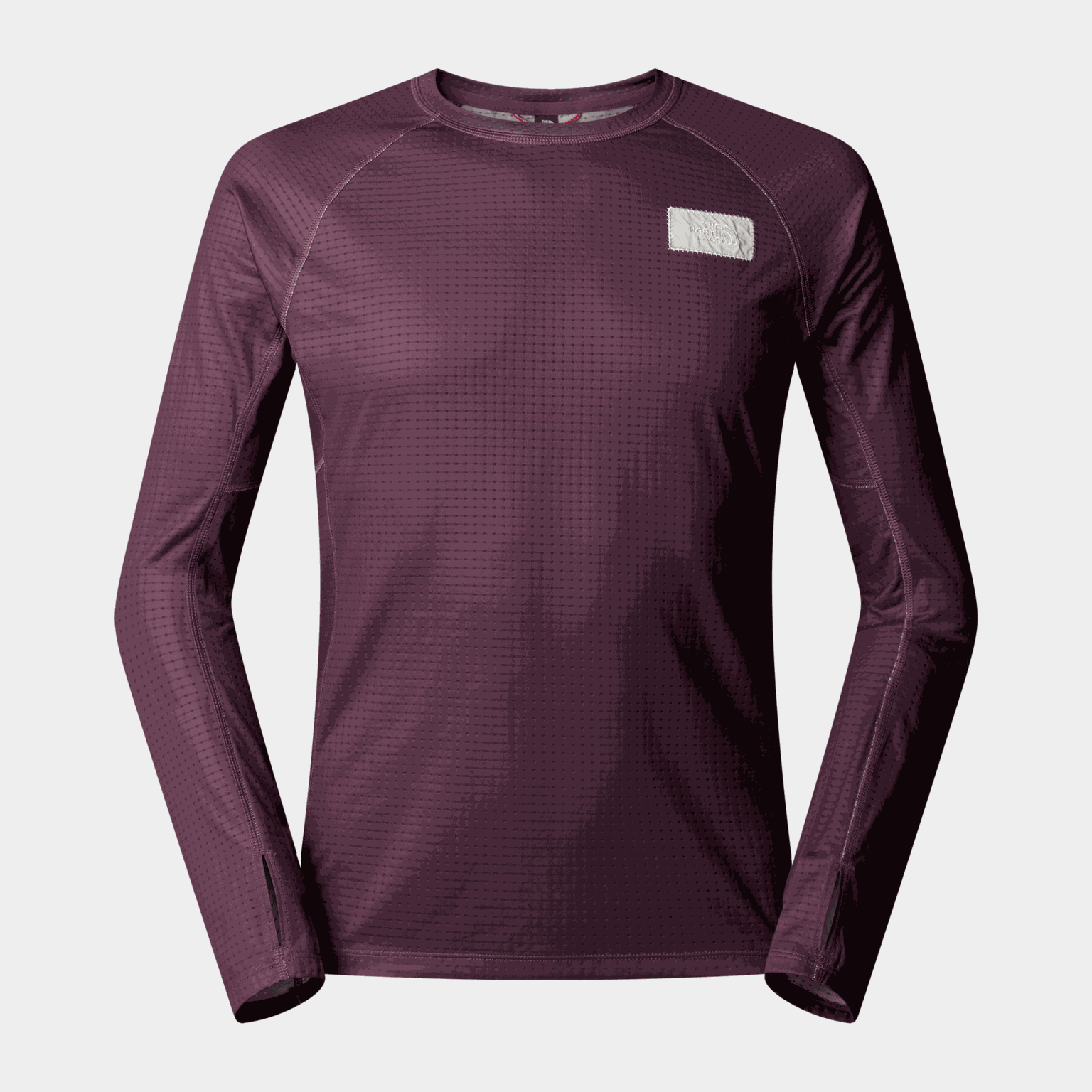 A68A Circular Dot Knit Crew - full image 1