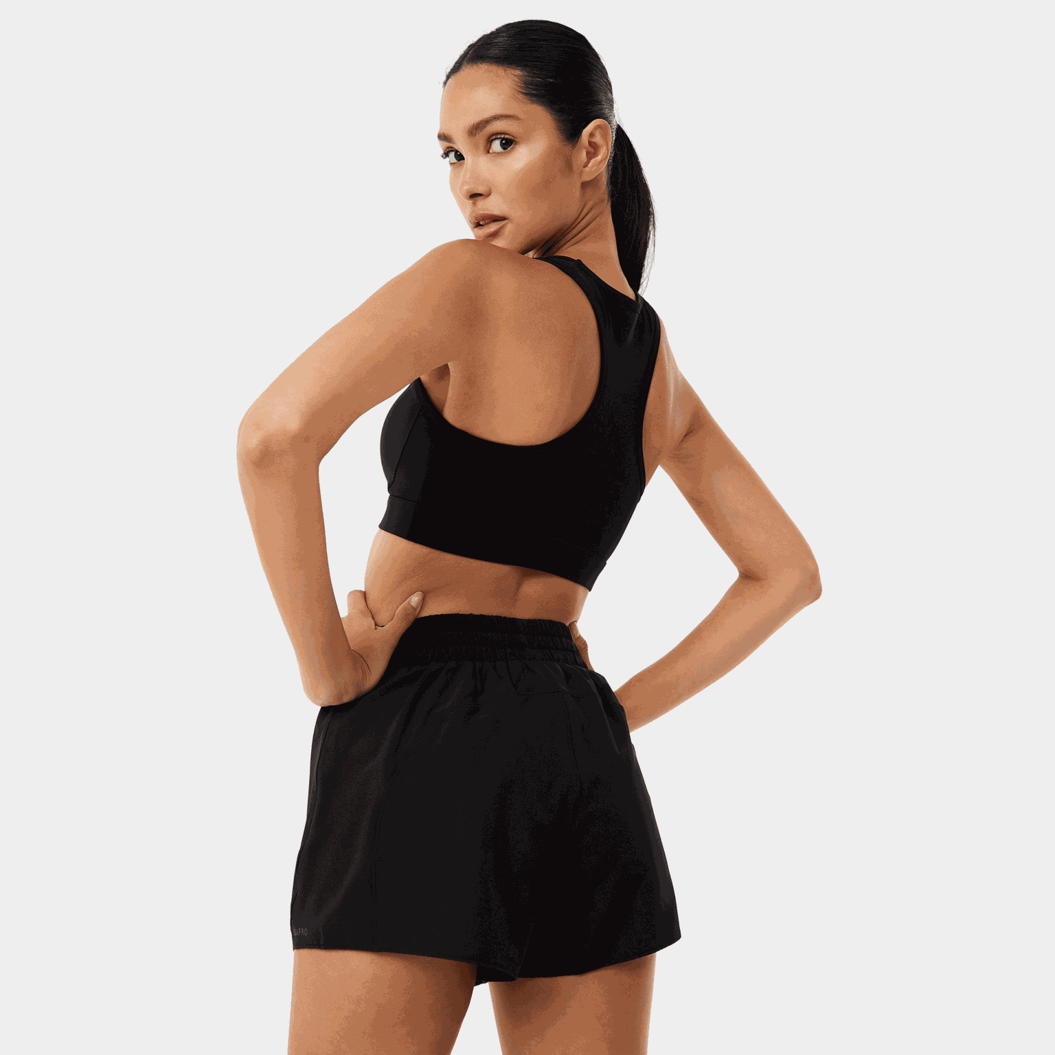 2in1 Short, träningsshorts, dam - full image 2