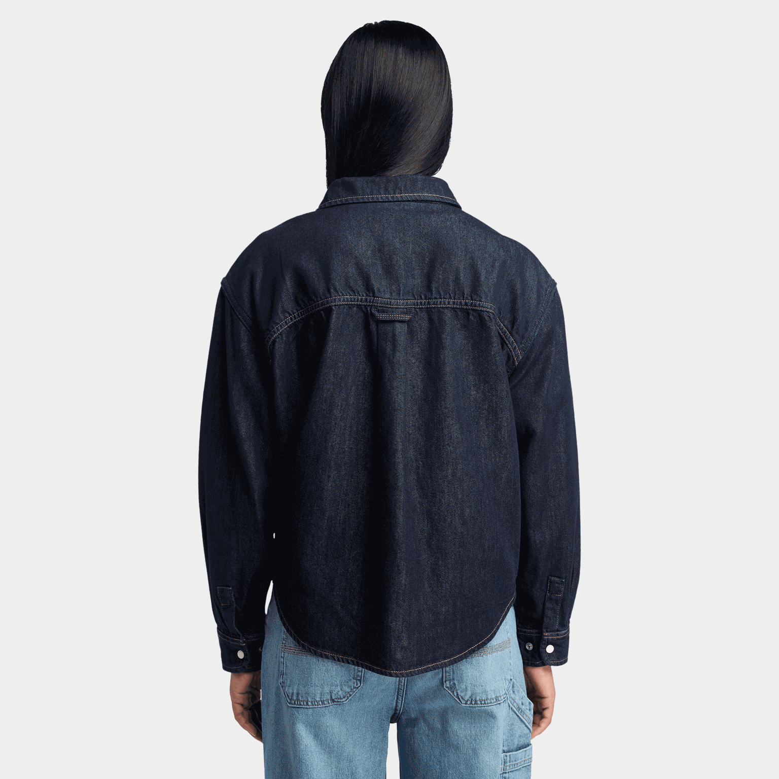 Denim Essential Shirt, jacka, dam - full image 3