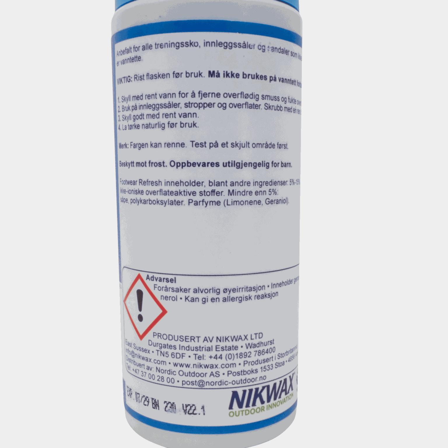 Footwear Refresh 125 ml, rengöringsmedel - full image 2