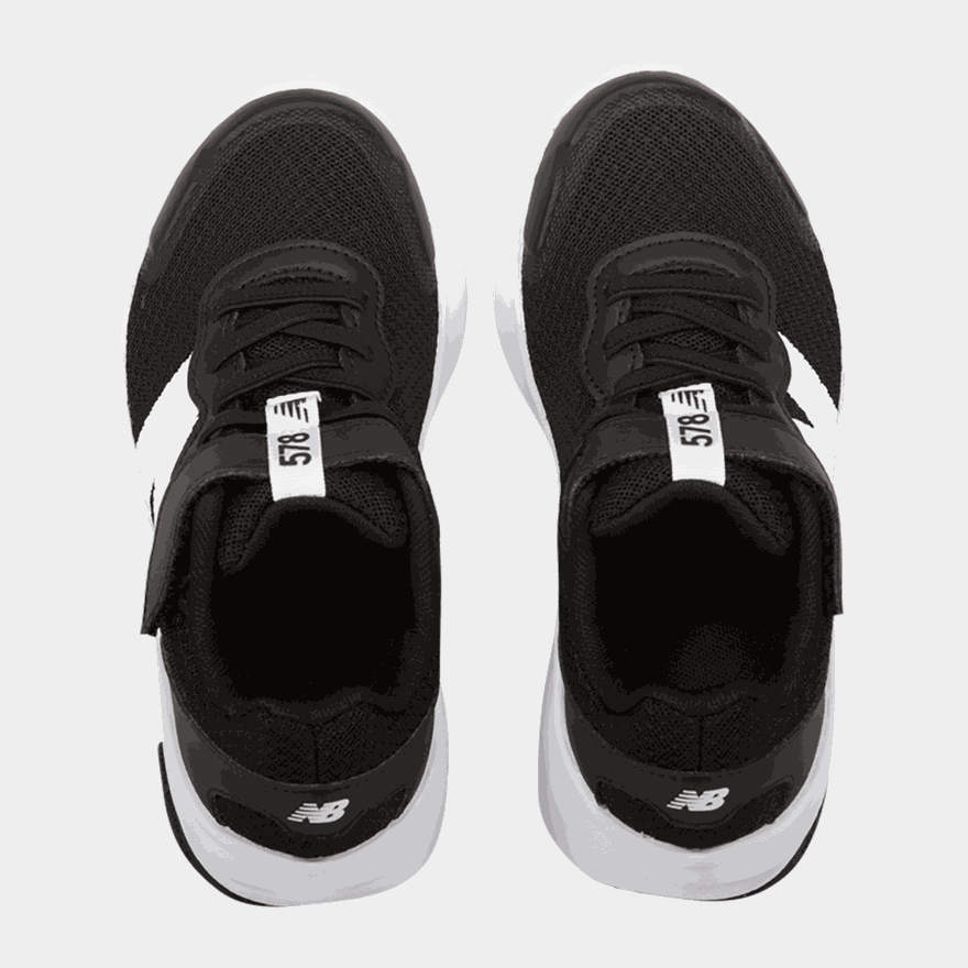 NB FreshFoam 578 Bungee Lace with Top Strap, joggingskor, barn - full image 4