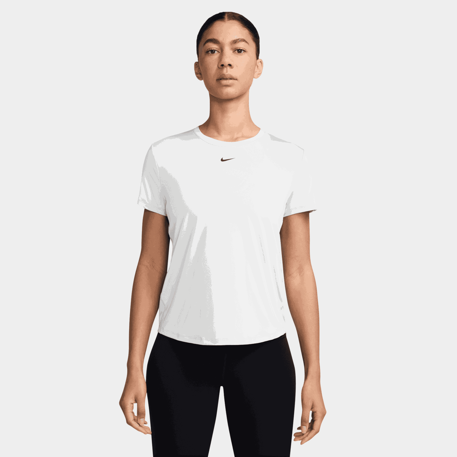 One Fitted Dri-FIT Short Sleeve Top, t-shirt, dam - full image 1