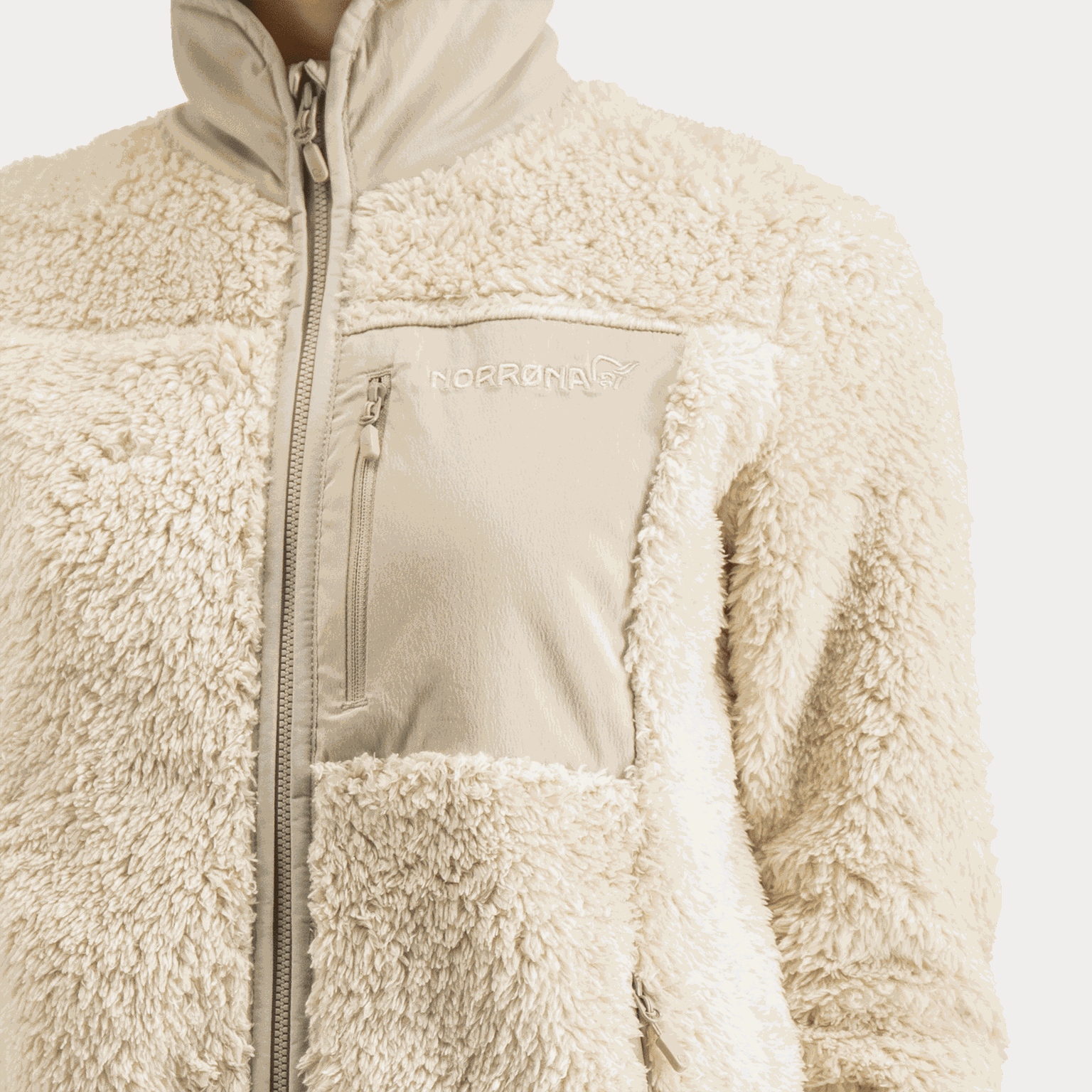 Femund Warm3 Jacket, fleecejacka, dam - full image 3