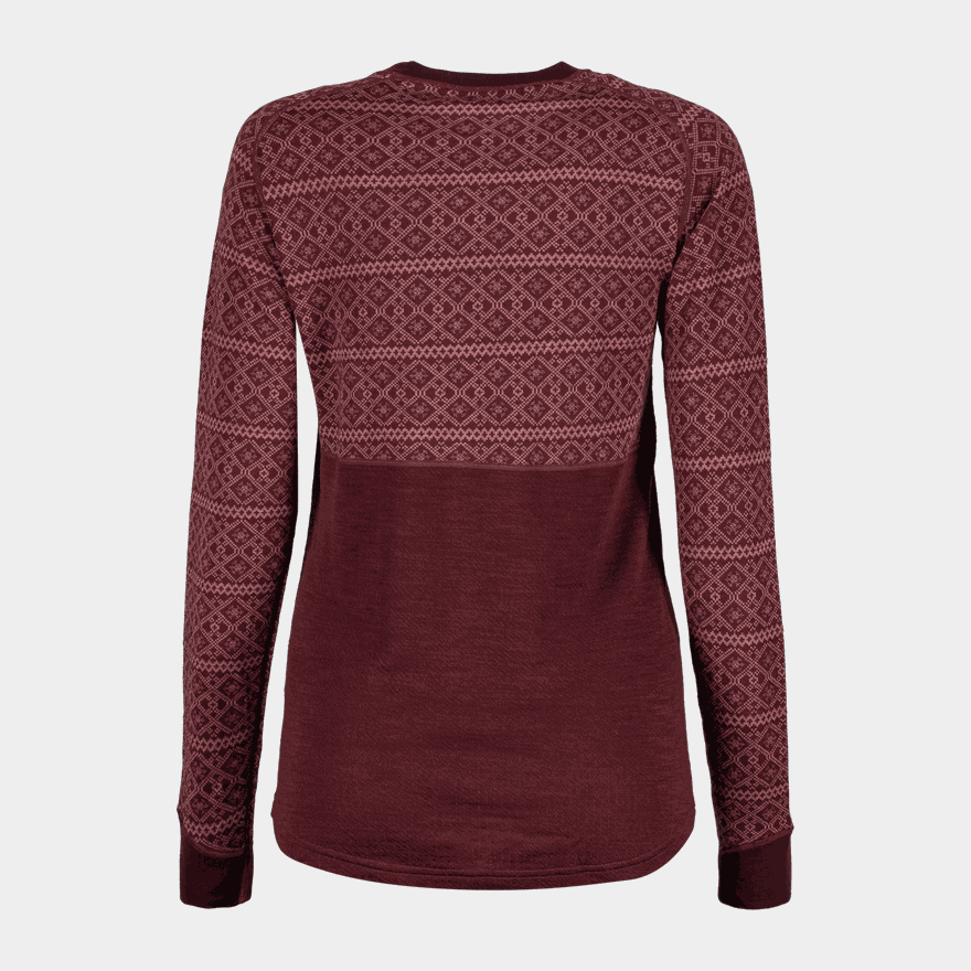 Dalen 2-layer wool Roundneck, ulltröja, dam - full image 2