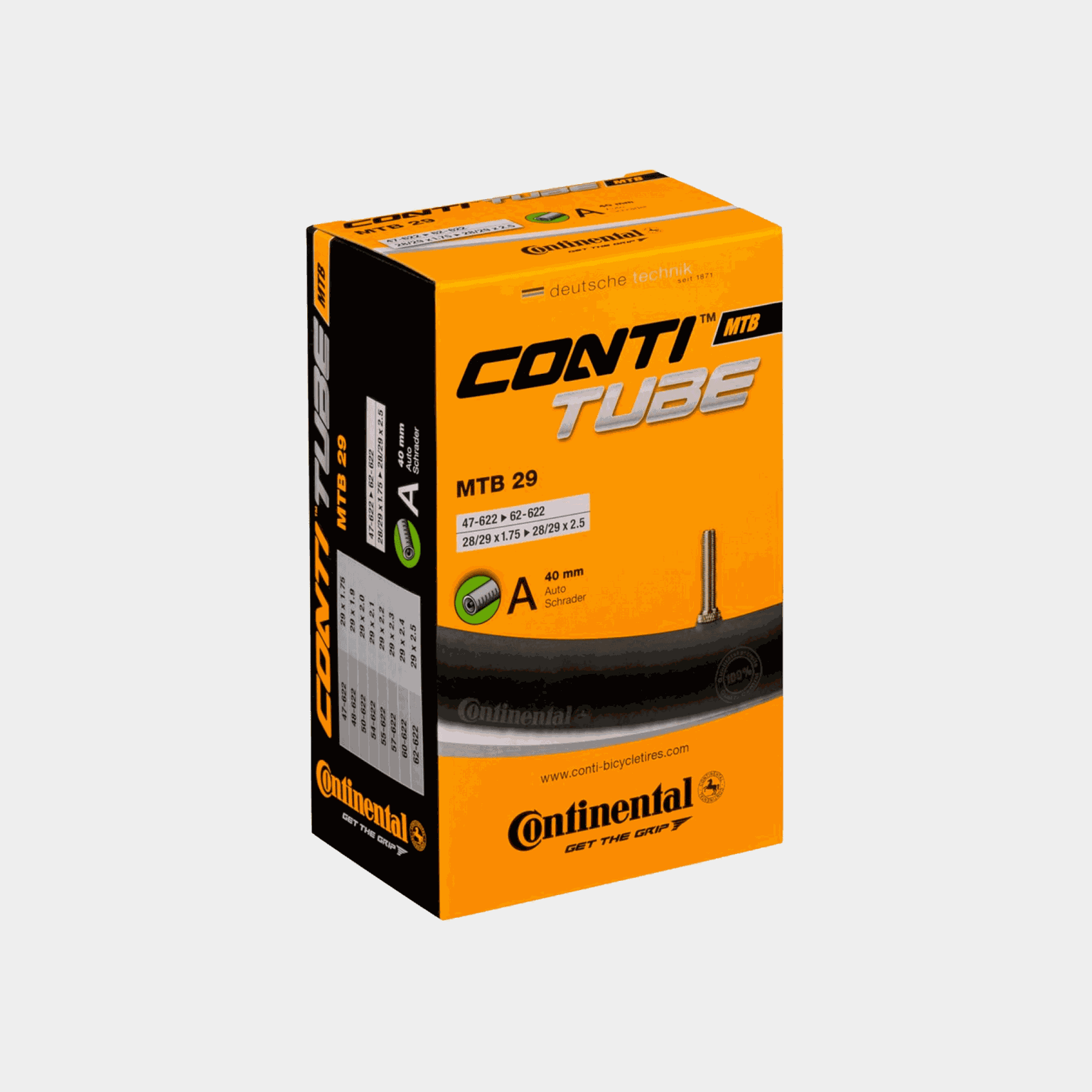 Tube Conti 28"/29" AV 47/62-622, cykelslang - full image 1