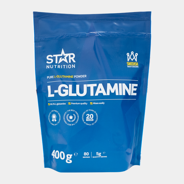 L-glutamine, 400 G, L-glutaminpulver - Hälsokost
