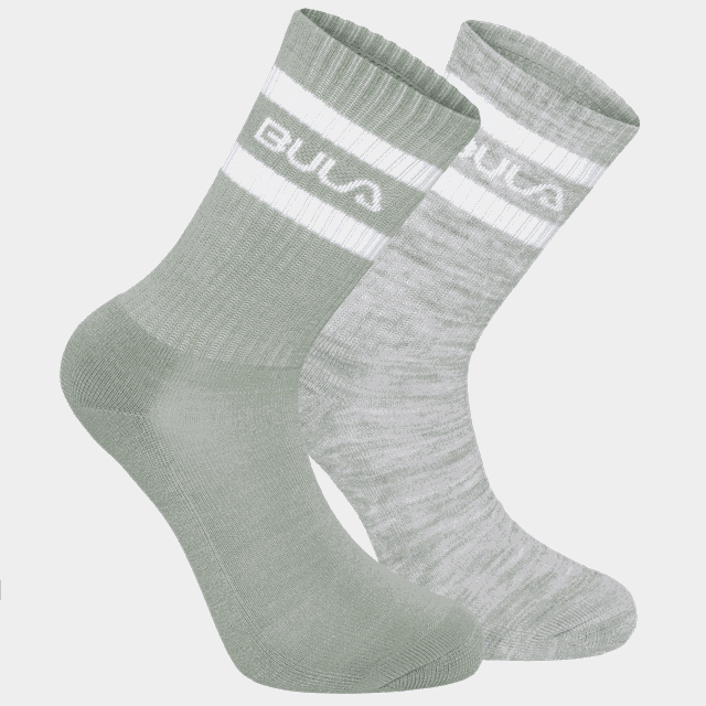 Apres Ski Wool Sock 2PK, ullstrumpor - Bomullsstrumpor