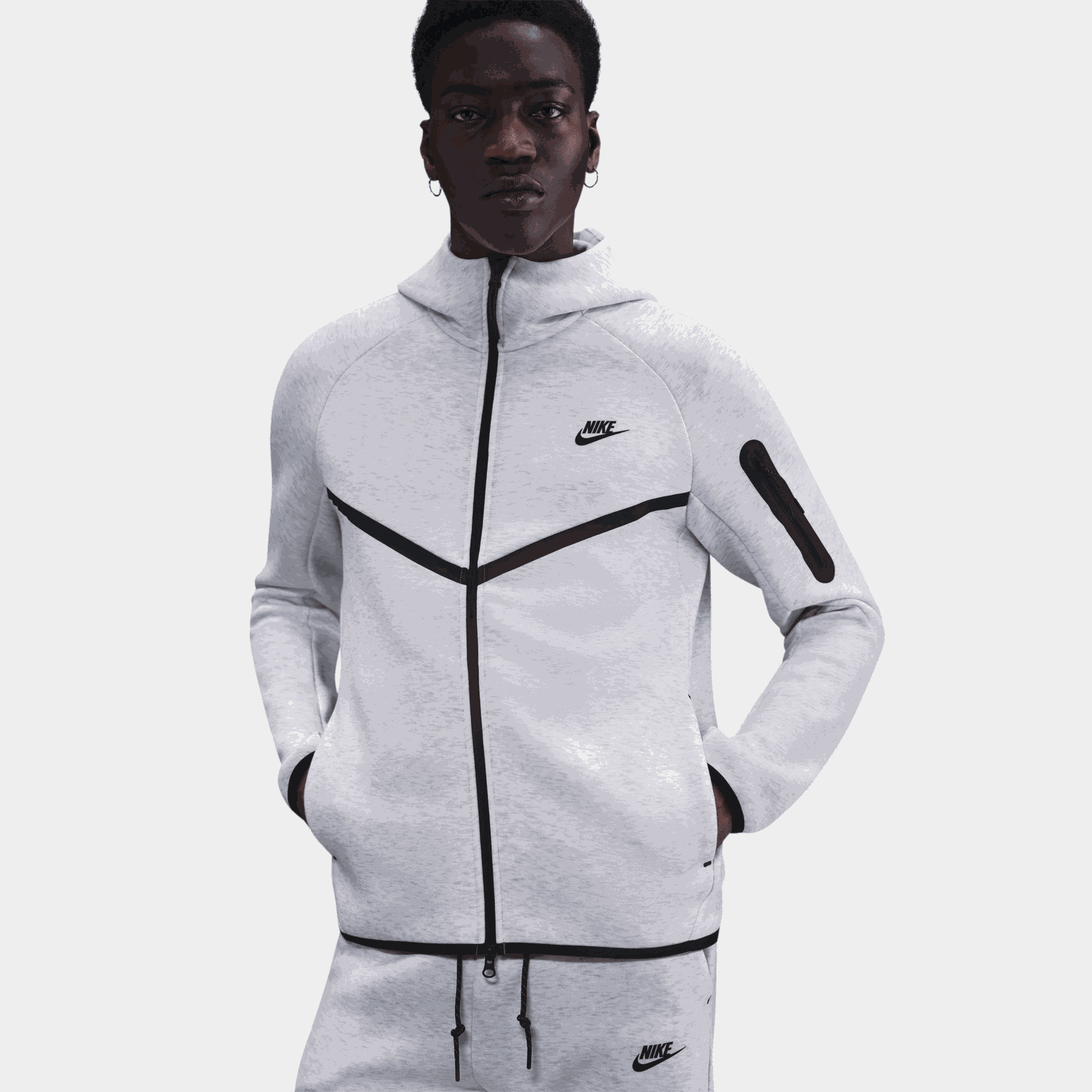Tech Fleece Windrunner Hoodie, huvjacka, herr - full image 1
