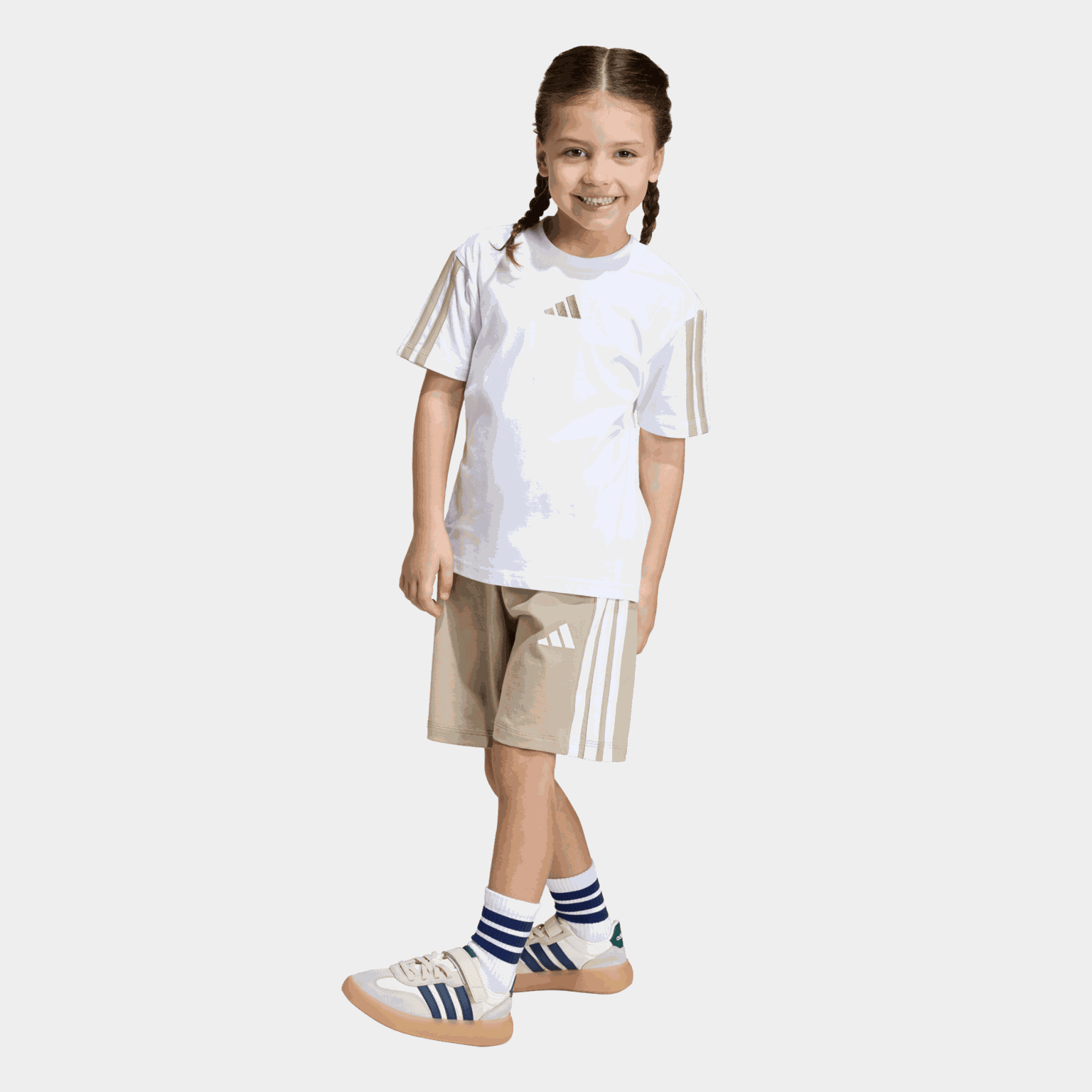 LK 3S T-SET 160, t-shirt och shorts, barn - full image 3