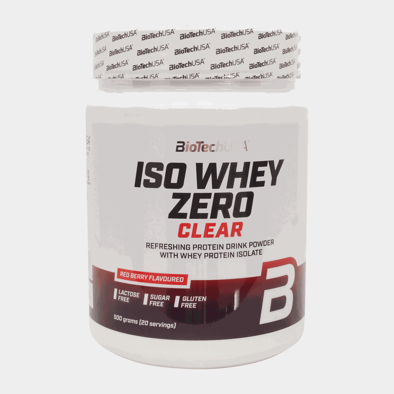 Iso Whey Zero Clear Red berry 500g, proteinpulver - full image 1