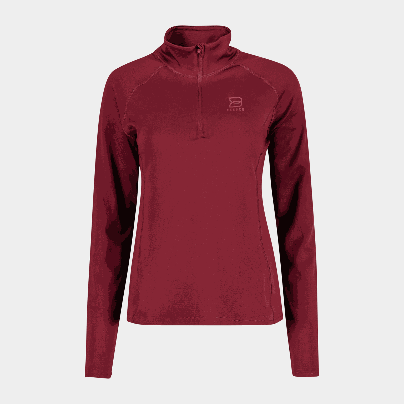 Brushed Halfzip, träningströja, dam - full image 1
