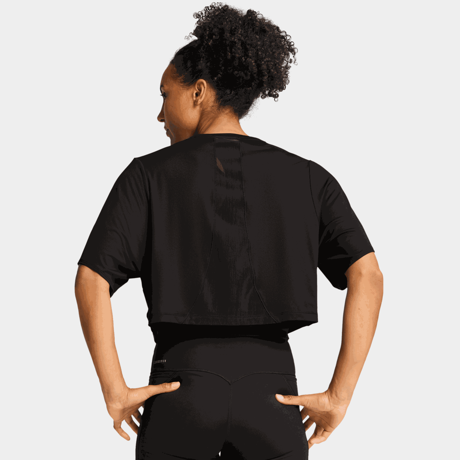 CLOUDSPUN MESH TEE, träningströja, dam - full image 2