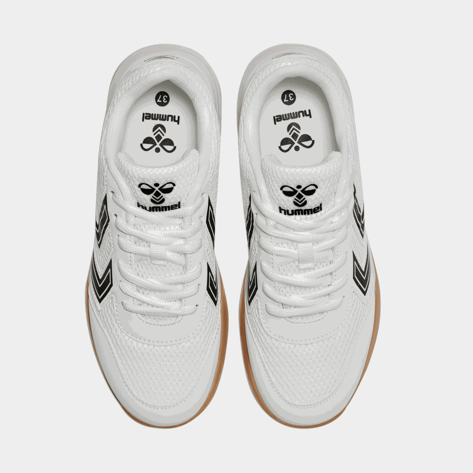 hummel MULTIPLAY Flex LC JR Sneaker, wit/zwart, 3.5 UK, Wit Zwart, 35.5 EU