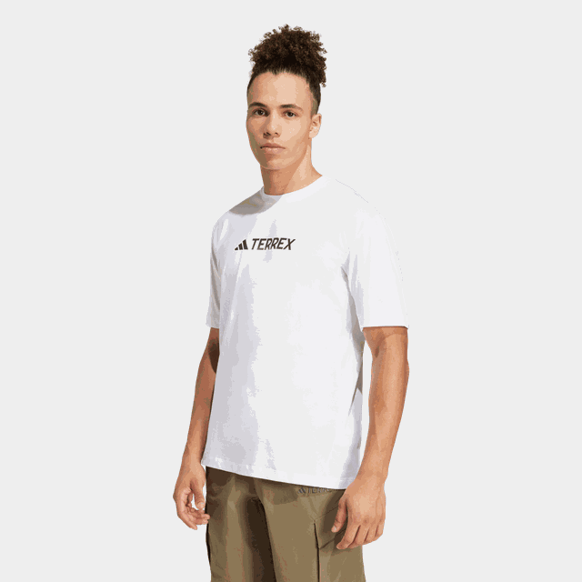 Terrex Classic Logo T-Shirt, t-shirt, herr - Fritids-T-Shirt