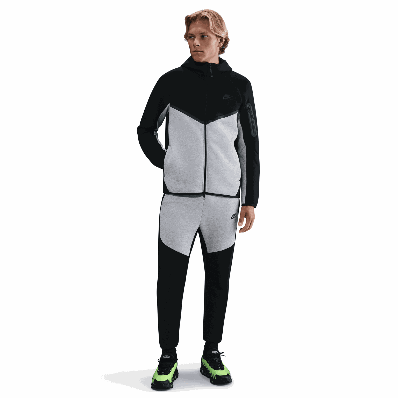 Tech Fleece Windrunner Hoodie, huvjacka, herr - full image 2